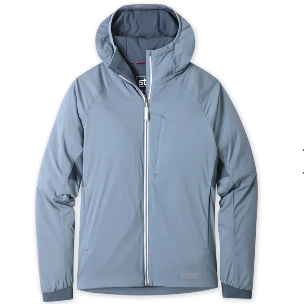 Stio Alpiner Hooded Jacket Zip Up PolarTec Outdoors Women's M
